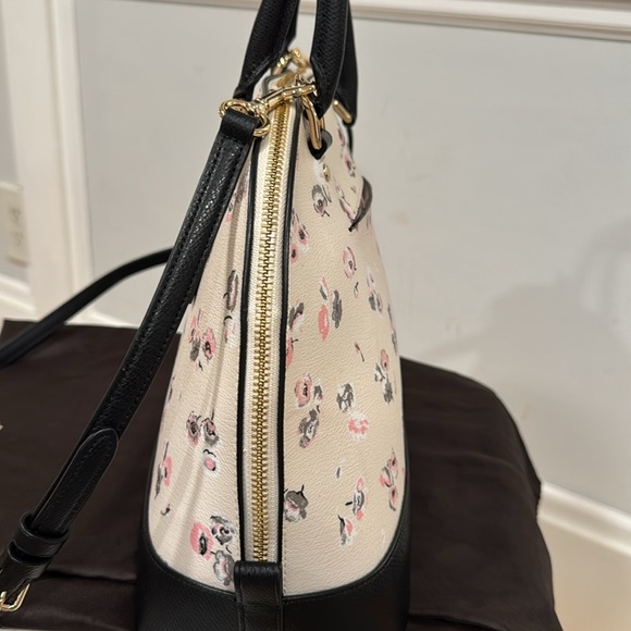 Coach Bag Sierra Wildflower Domed Satchel Bag EUC RARE - Picture 7 of 17